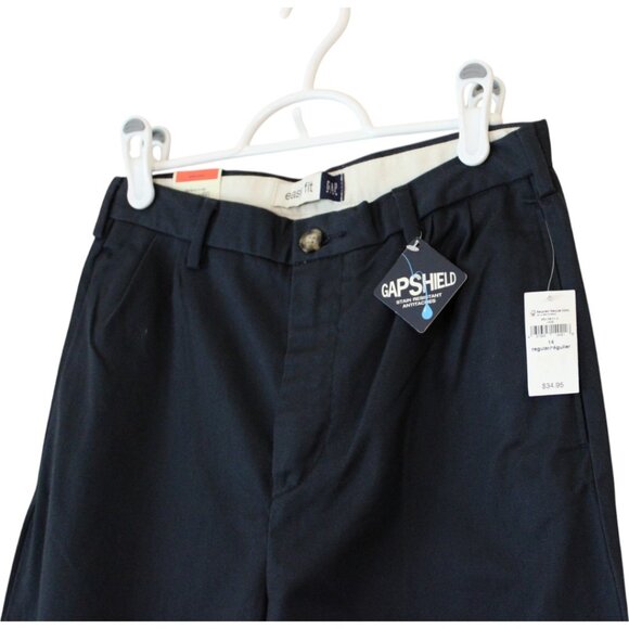 NWT Gap Kids Pants Size 14 Regular Black Cargo Pants Stain Resistant D65 - Picture 5 of 11